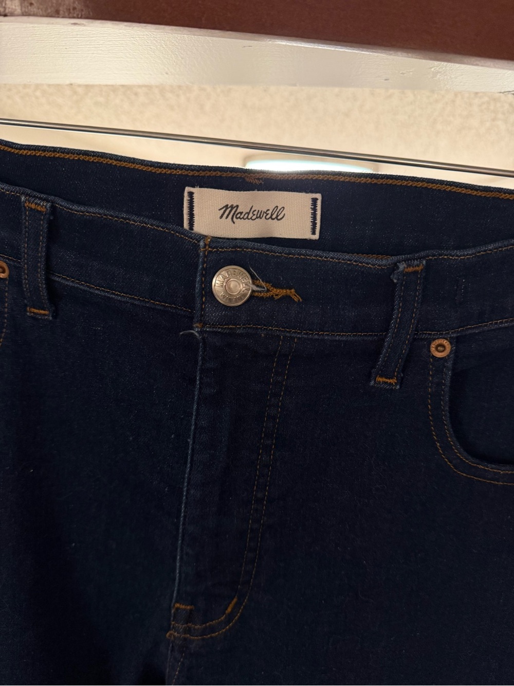 Madewell Dark “The Stretch Flare Jean”
